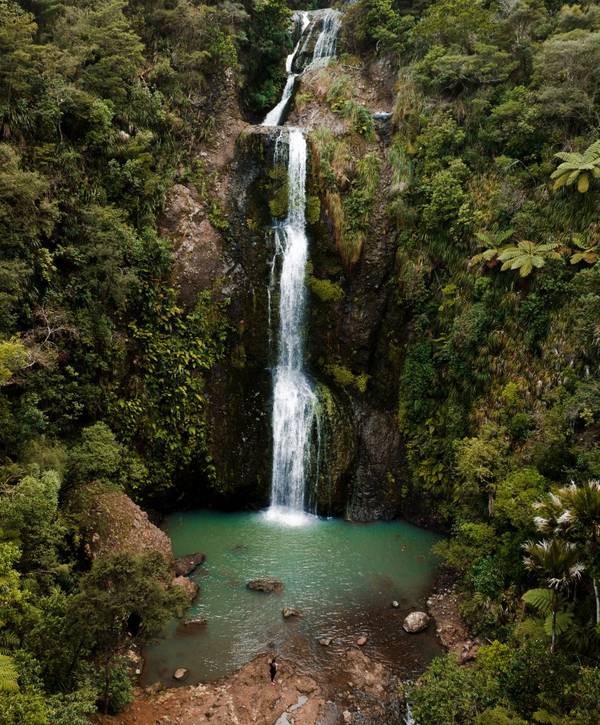 kitekite falls, Piha, New Zealand 